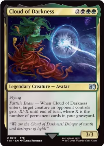 Cloud of Darkness (217), FINAL FANTASY — Magic card price