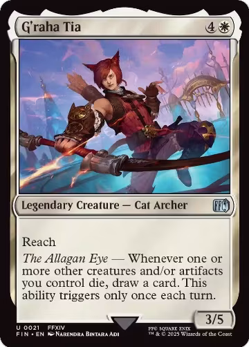 G'raha Tia (21), FINAL FANTASY — Magic card price