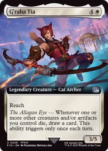 G'raha Tia (Extended Art) (429), FINAL FANTASY — Magic card price