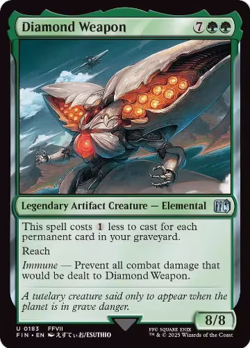 Diamond Weapon (183), FINAL FANTASY — Magic card price