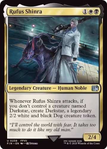 Rufus Shinra (238), FINAL FANTASY — Magic card price