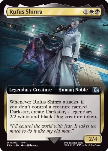 Rufus Shinra (Extended Art) (503), FINAL FANTASY — Magic card price