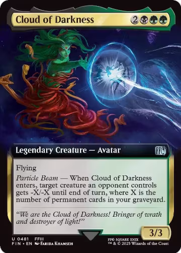 Cloud of Darkness (Extended Art) (481), FINAL FANTASY — Magic card price