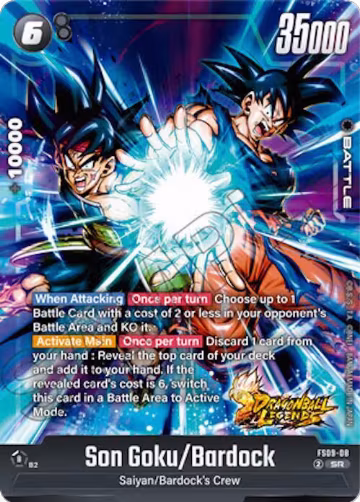 Son Goku/Bardock (FS09-08), Starter Deck 9: Shallot — DB Fusion card price