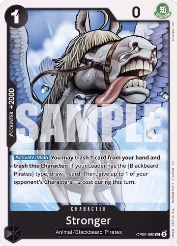 Stronger (Reprint) (OP09-089), ST-27: Starter Deck 27 BLACK Marshall.D.Teach — One Piece card price