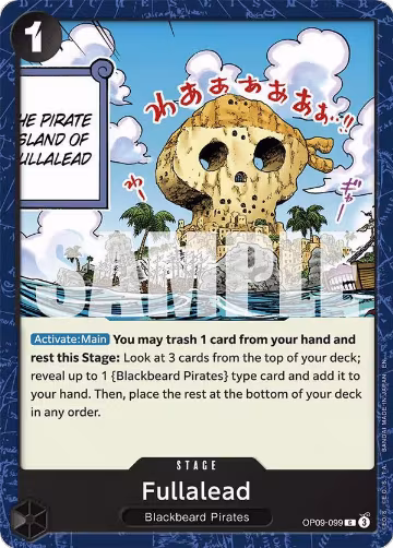 Fullalead (Reprint) (OP09-099), ST-27: Starter Deck 27 BLACK Marshall.D.Teach — One Piece card price