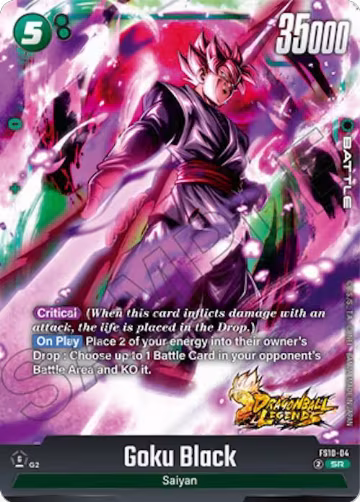 Goku Black (FS10-04), Starter Deck 10: Giblet — DB Fusion card price