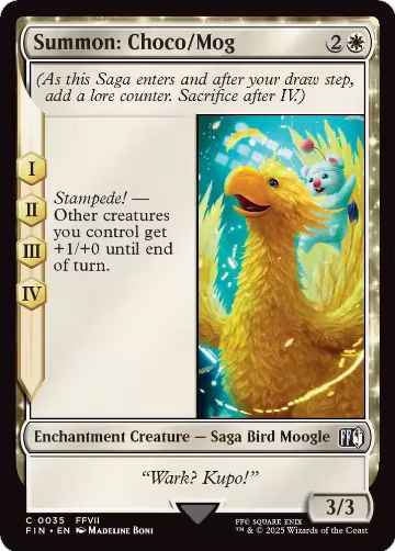 Summon: Choco/Mog (35), FINAL FANTASY — Magic card price