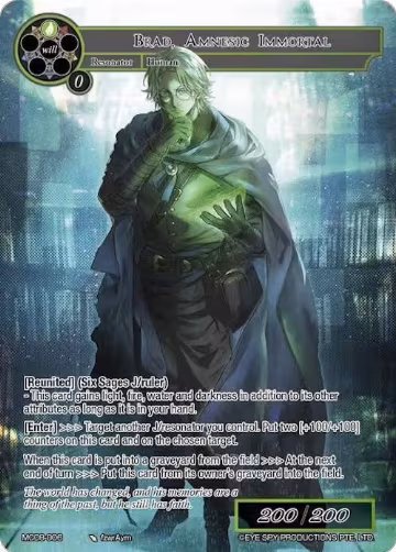 Brad, Amnesic Immortal (MC08-006) — card price