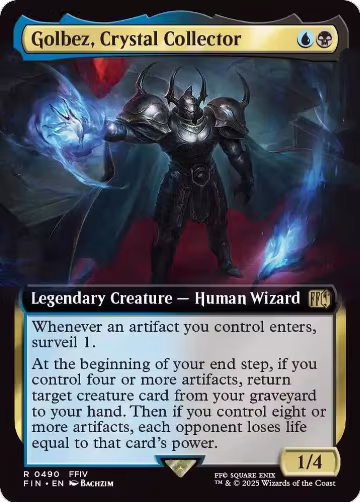 Golbez, Crystal Collector (Extended Art) (490), FINAL FANTASY — Magic card price