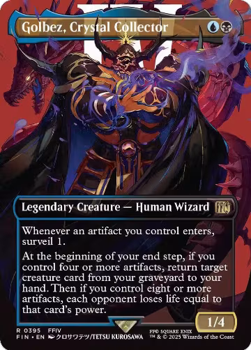 Golbez, Crystal Collector (Borderless) (395), FINAL FANTASY — Magic card price