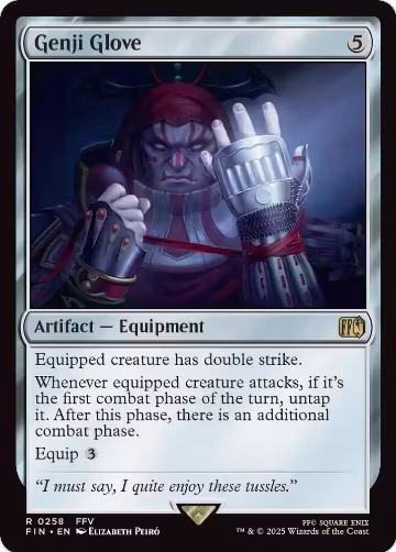 Genji Glove (258), FINAL FANTASY — Magic card price