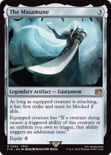The Masamune (264), FINAL FANTASY — Magic card price