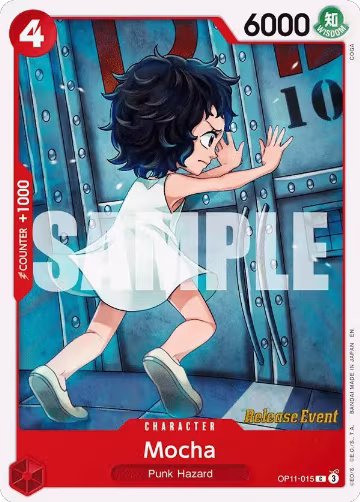 Mocha (OP11-015), A Fist of Divine Speed Release Event Cards — One Piece card price