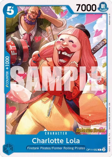 Charlotte Lola (OP11-052), A Fist of Divine Speed Release Event Cards — One Piece card price