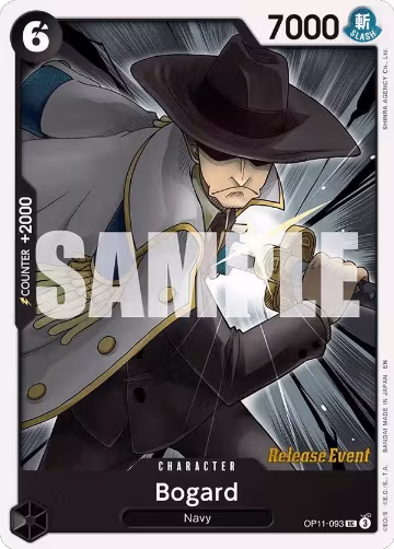 Bogard (OP11-093), A Fist of Divine Speed Release Event Cards — One Piece card price