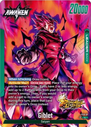 Giblet - FS10-01 (FS10-01), Starter Deck 10: Giblet — DB Fusion card price