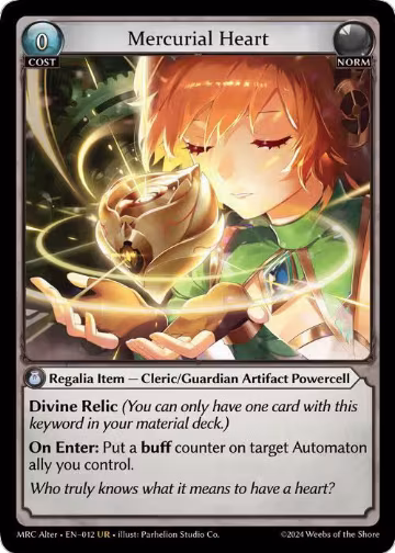 Mercurial Heart (12) — card price