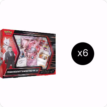 Team Rocket's Mewtwo ex Box Case, Miscellaneous Cards & Products — Pokémon sealed product price