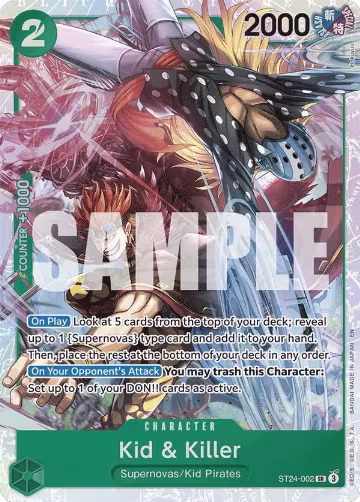 Kid & Killer (ST24-002) — card price