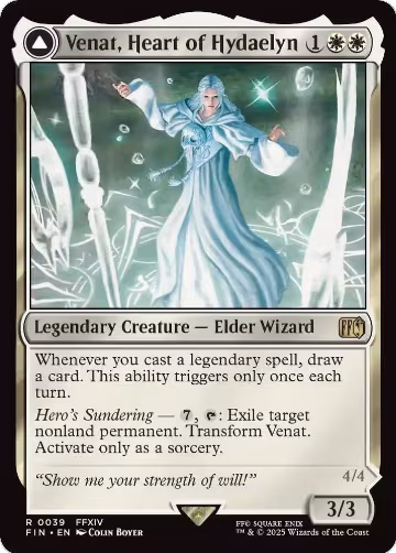 Venat, Heart of Hydaelyn (39), FINAL FANTASY — Magic card price