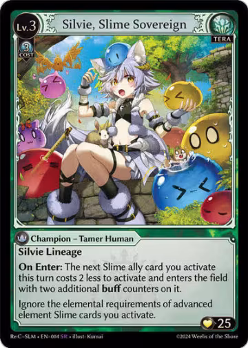 Silvie, Slime Sovereign Re: Collection Lite — Grand Archive set prices