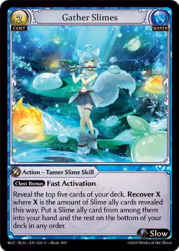 Gather Slimes (024), Silvie, Slime Sovereign Re: Collection Lite — Grand Archive card price