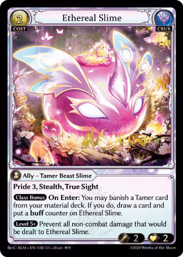 Ethereal Slime (030), Silvie, Slime Sovereign Re: Collection Lite — Grand Archive card price