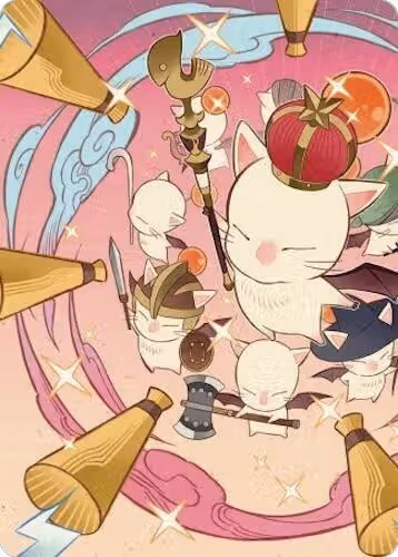 Summon: Good King Mog XII Art Card (41), Art Series: FINAL FANTASY — Magic card price