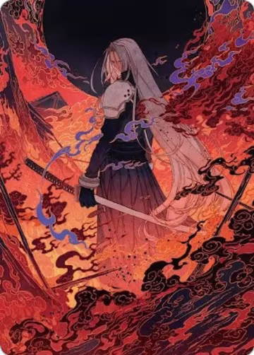 Nibelheim Aflame Art Card (35), Art Series: FINAL FANTASY — Magic card price