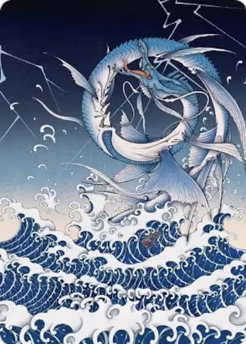 Summon: Leviathan Art Card (38), Art Series: FINAL FANTASY — Magic card price
