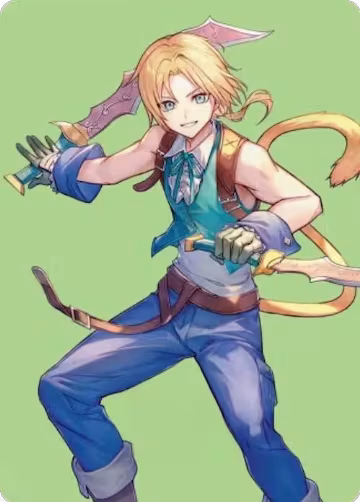 Zidane, Tantalus Thief Art Card (49), Art Series: FINAL FANTASY — Magic card price