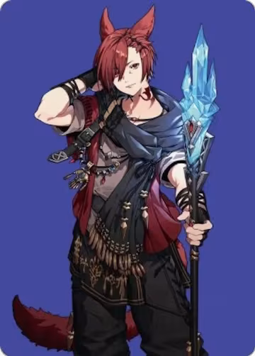 G'raha Tia, Scion Reborn Art Card (51) (51), Art Series: FINAL FANTASY — Magic card price