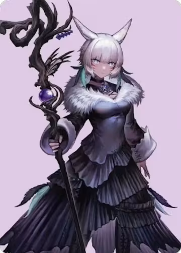 Y'shtola, Night's Blessed Art Card (53) (53), Art Series: FINAL FANTASY — Magic card price