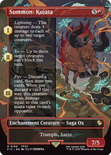 Summon: Kujata (Borderless) (199), Commander: FINAL FANTASY — Magic card price