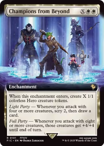 Champions from Beyond (Extended Art) (101), Commander: FINAL FANTASY — Magic card price