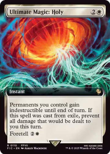 Ultimate Magic: Holy (Extended Art) (110), Commander: FINAL FANTASY — Magic card price