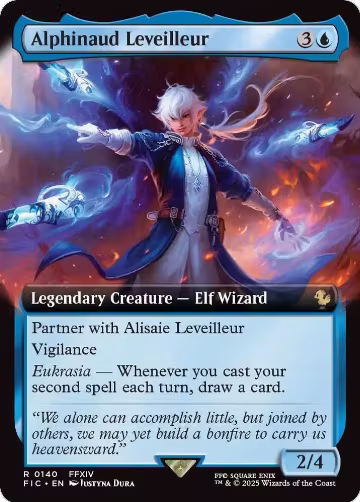 Alphinaud Leveilleur (Extended Art) (140), Commander: FINAL FANTASY — Magic card price