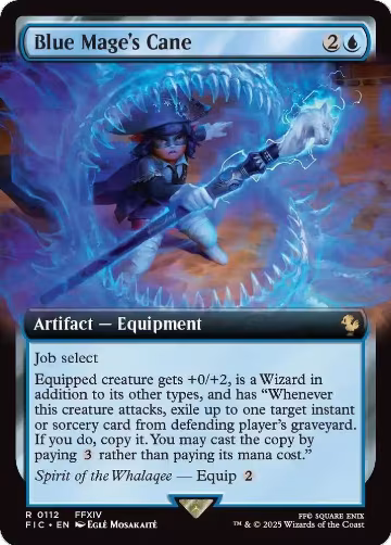 Blue Mage's Cane (Extended Art) (112), Commander: FINAL FANTASY — Magic card price