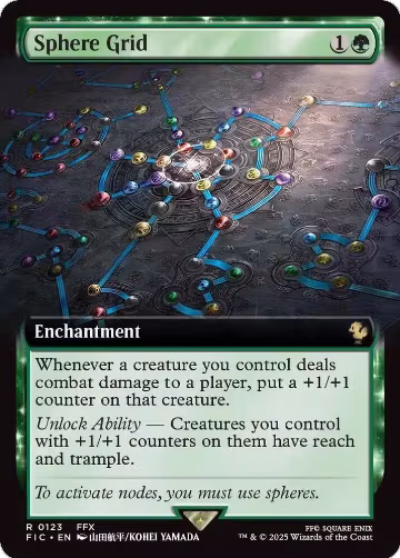Sphere Grid (Extended Art) (123), Commander: FINAL FANTASY — Magic card price
