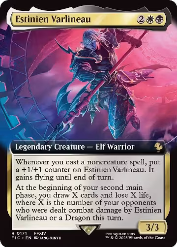 Estinien Varlineau (Extended Art) (171), Commander: FINAL FANTASY — Magic card price