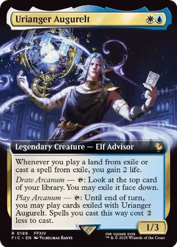 Urianger Augurelt (Extended Art) (189), Commander: FINAL FANTASY — Magic card price