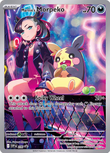Marnie's Morpeko (206), Scarlet & Violet Promo Cards — Pokémon card price