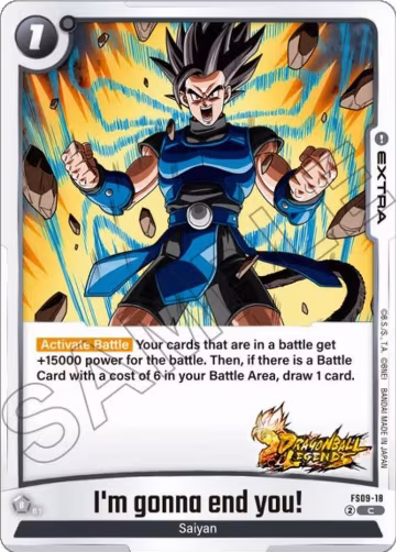 I'm gonna end you! (FS09-18), Starter Deck 9: Shallot — DB Fusion card price