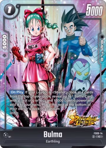 Bulma (FS09-14), Starter Deck 9: Shallot — DB Fusion card price