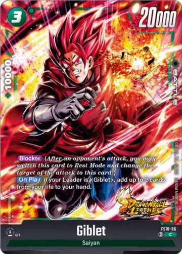 Giblet - FS10-06 (FS10-06), Starter Deck 10: Giblet — DB Fusion card price
