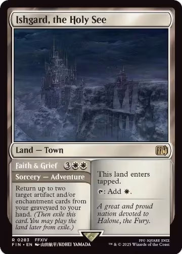 Ishgard, the Holy See (283), FINAL FANTASY — Magic card price