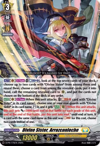 Divine Sister, Arrozconleche (D-PR/775EN), D Promo Cards — Vanguard card price