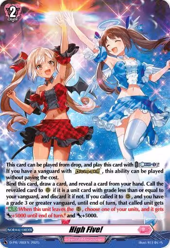 High Five! (Foil) (D-PR/780EN), D Promo Cards — Vanguard card price