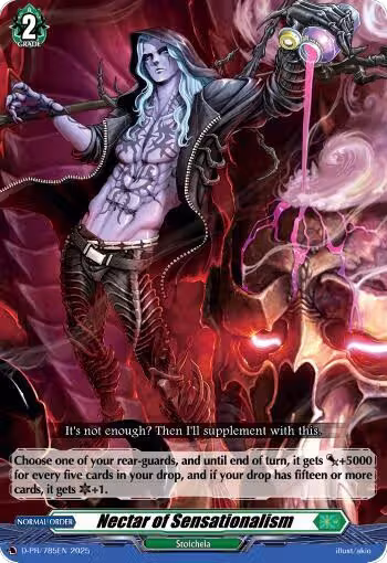 Nectar of Sensationalism (D-PR/785EN), D Promo Cards — Vanguard card price